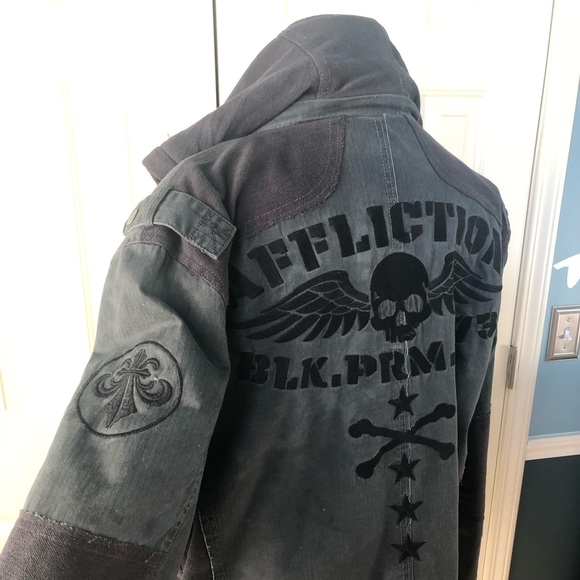 affliction black premium jacket